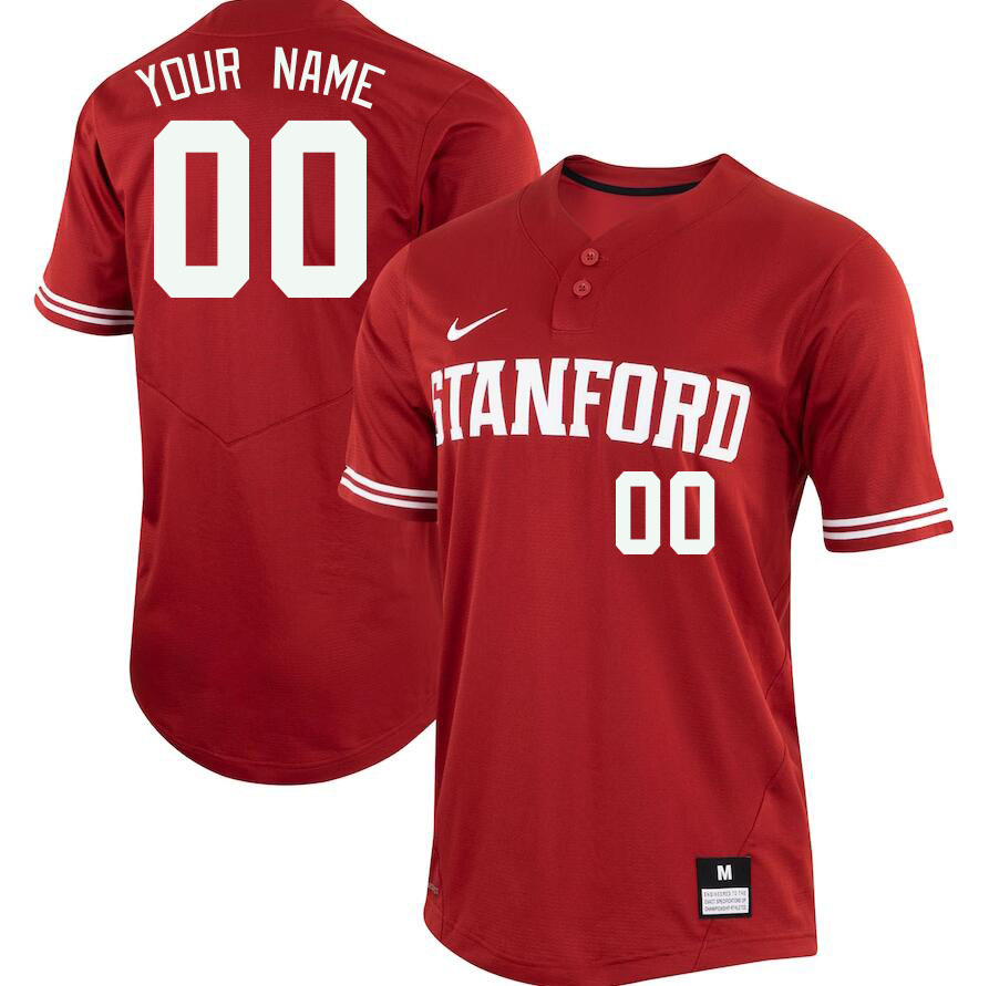Custom Stanford Cardinal Name And Number College Baseball Jerseys Stitched-Cardinal - Click Image to Close